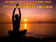 7TH INTERNATIONAL DAY OF YOGA CELEBRATION